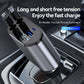 Retractable 4-in-1 Fast Charging Car Charger