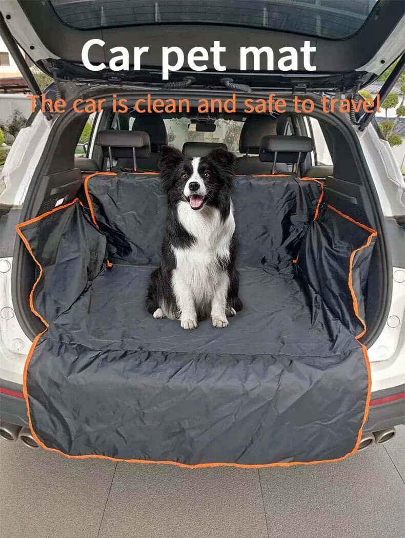 Dog Car Cushion - Waterproof Pet Seat Cover for SUVs & Sedans