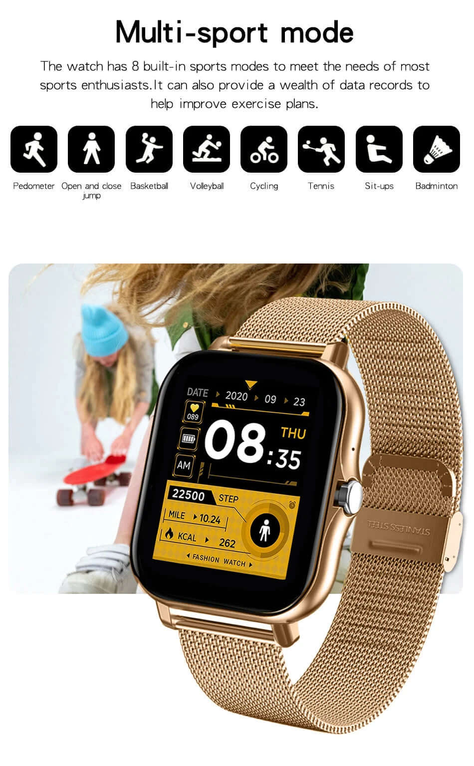 Smart Watch for Android Phone