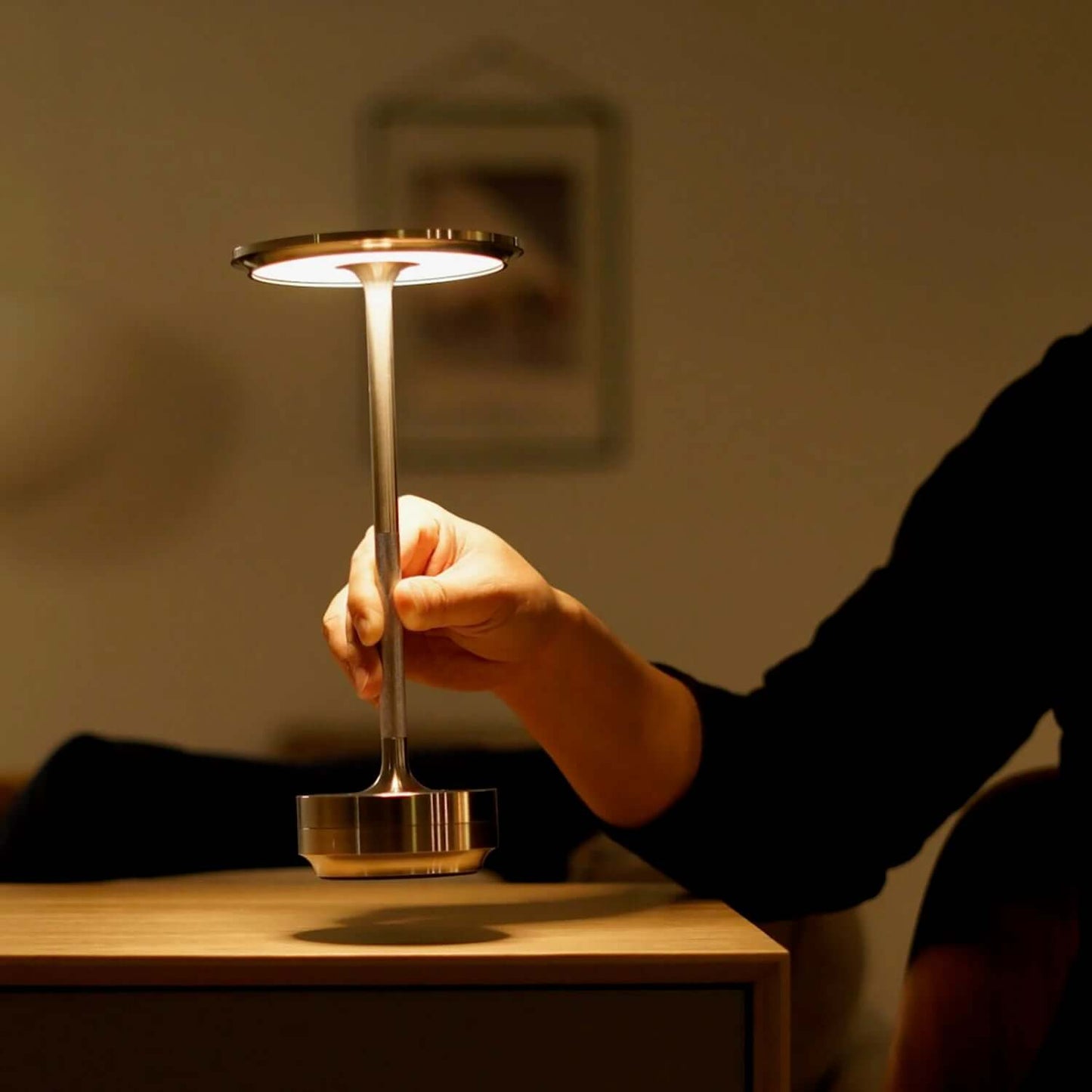 Wireless Table Lamp - LED Touch Sensor Night Light