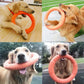 1PCS Orange Dog Training Toy - EVA Flying Disk and Training Puller