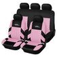 AUTOYOUTH Embroidery Car Seat Covers Set - Universal Fit