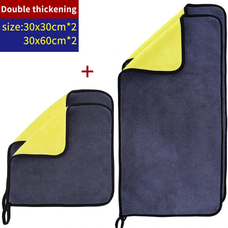 Microfiber Cleaning Towels for Car Detailing