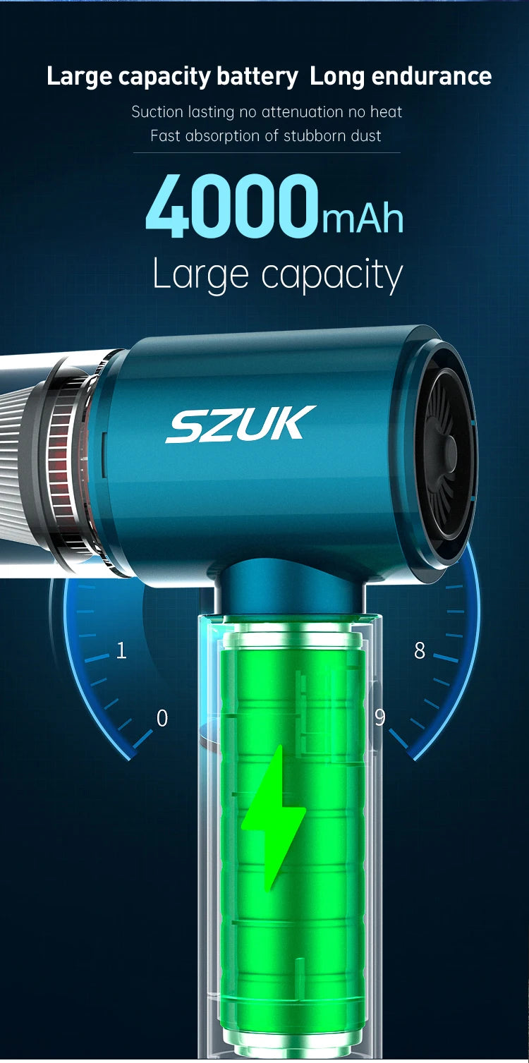 SZUK Wireless Handheld Car Vacuum Cleaner