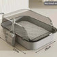 Semi-Enclosed Splashproof Cat Litter Tray