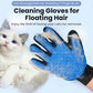 Dog Hair Removal Gloves - Pet Cleaning Supplies for Cats & Dogs