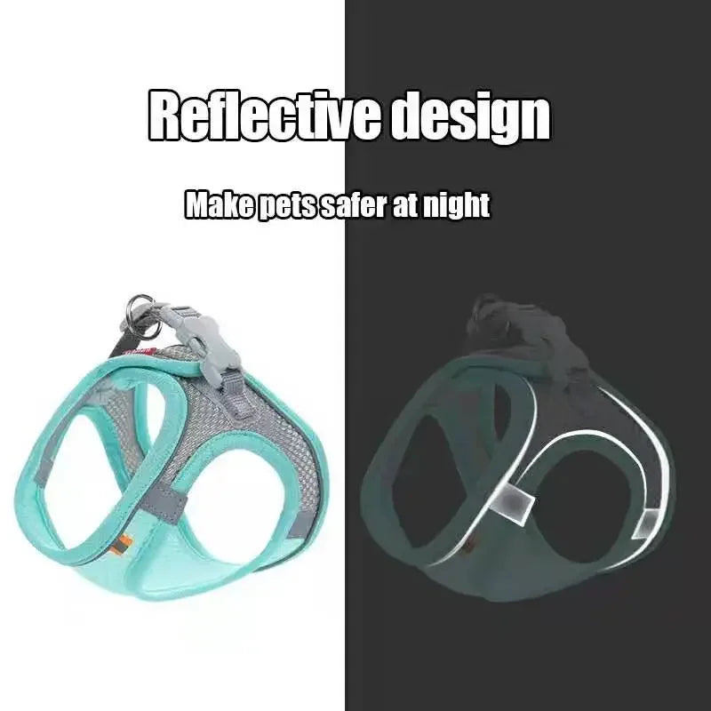 Reflective Breathable Pet Harness