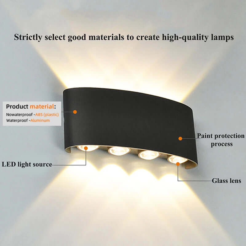 LED Wall Sconces - Modern Up & Down Wall Mount Lights