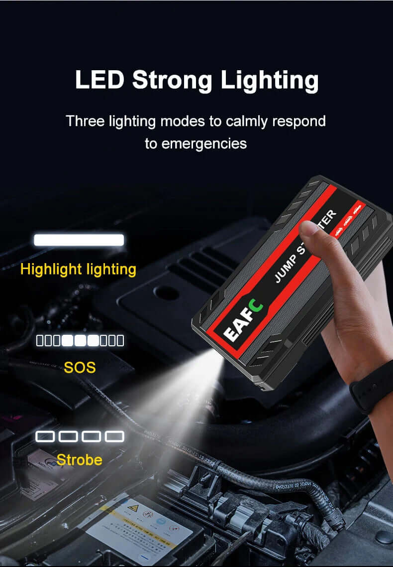 12V Car Battery Jump Starter Power Bank