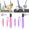 Portable Pet Traction Belt Adjustable Dog D-Rings Harness