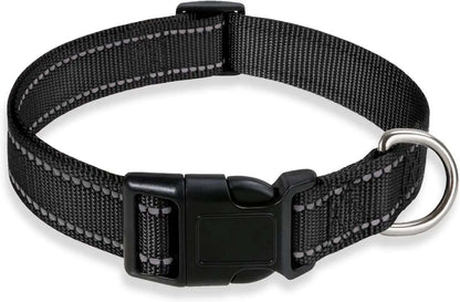 Reflective Soft Neoprene Padded  Dog Collar