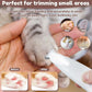 Dog Paw Trimmer with LED Light – Waterproof Pet Hair Grooming Clippers