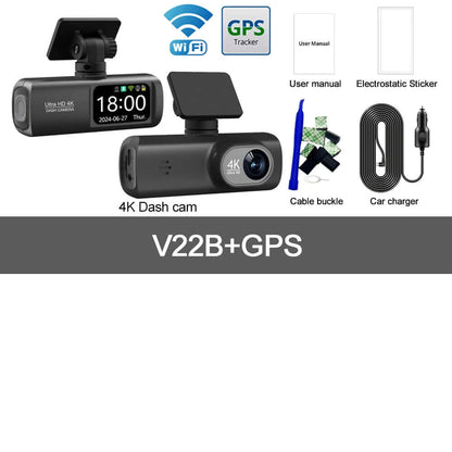 Dual Lens Driving Recorder with WiFi & GPS