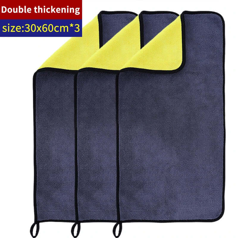 Microfiber Cleaning Towels for Car Detailing