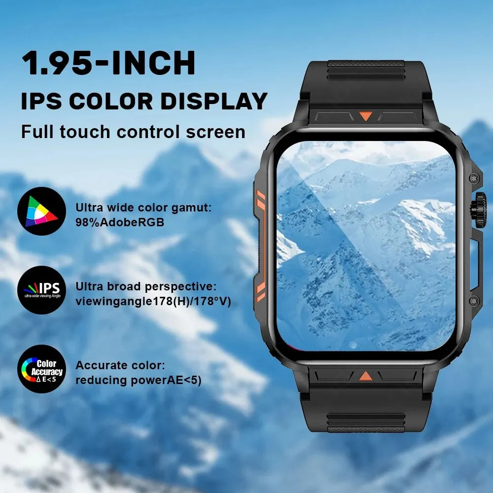 LIGE 1.95-Inch Smartwatch