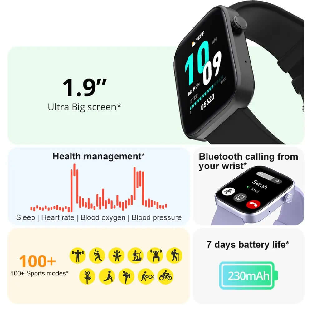 COLMI P71 Voice Calling Smartwatch - Health Monitoring & Voice Assistant