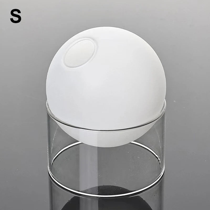 Mini Round Glass Hydroponic Vasecate Glass Bottle With Home Decorate