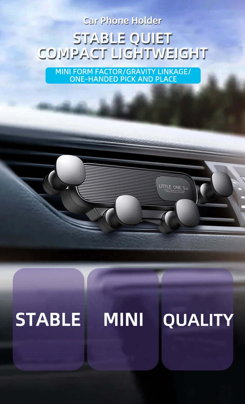 Gravity Car Phone Holder