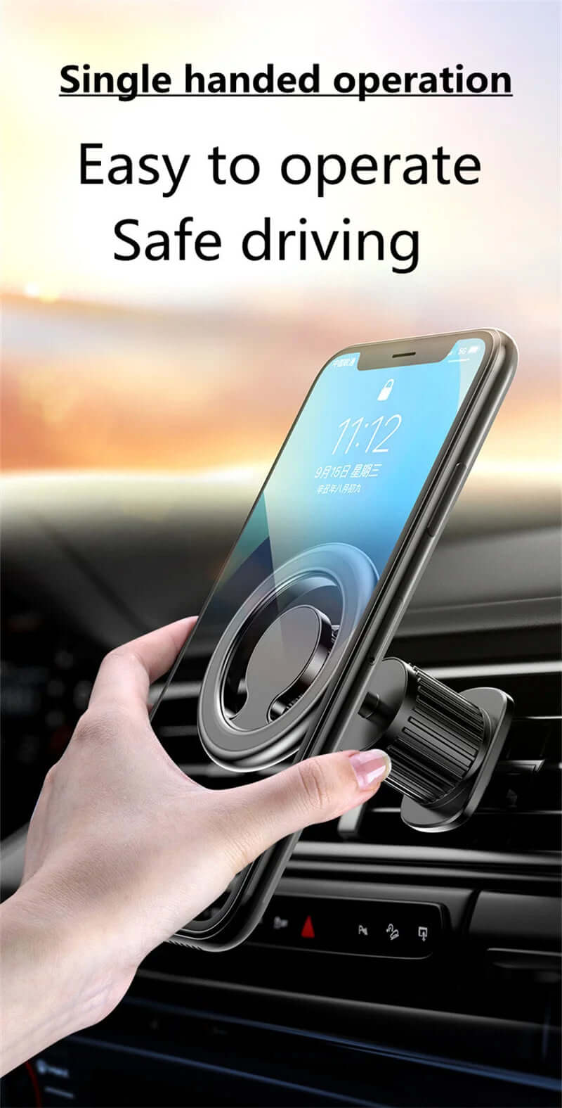 Magnetic Car Phone Holder Stand