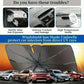 : Car Sunshade Umbrella - Windshield Sun Protector