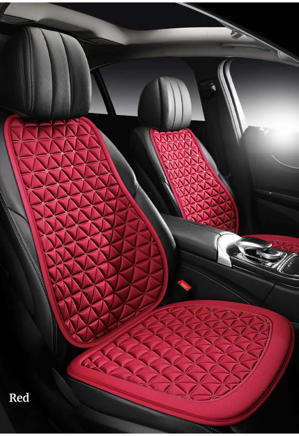 3D Suspended Car Seat Cushion with Embossed Pattern