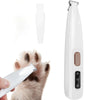 Dog Paw Trimmer with LED Light – Waterproof Pet Hair Grooming Clippers