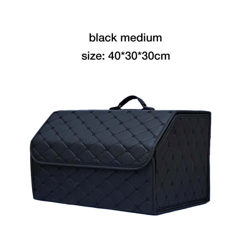 Car Trunk Organizer Box - Large Capacity, Folding Storage Solution