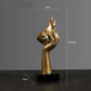 Resin Abstract Mask Statues - European Miniature Figurines