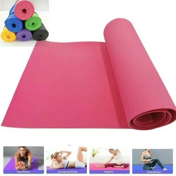 Thick Yoga Mat (173cm x 61cm) 4MM