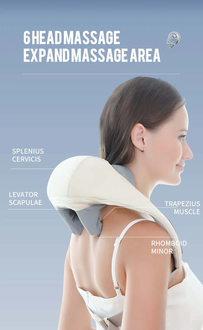 : Foreverlily Wireless Neck and Back Massager