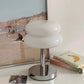 Glass Mushroom Table Lamp - LED Bedside Night Light