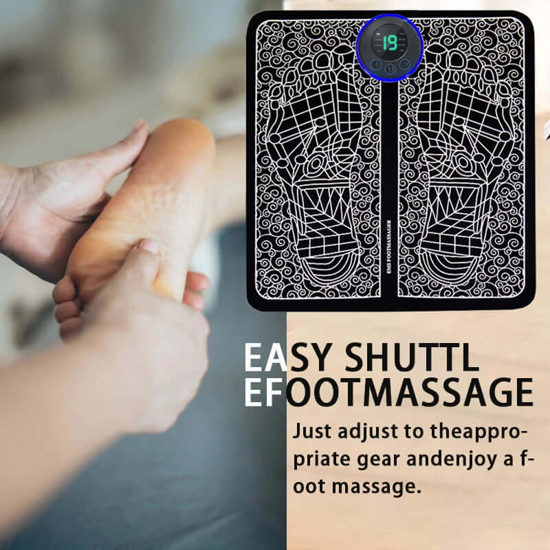 : Electric Foot Massager Pad - Muscle Relaxation & Fitness Trainermily Relax