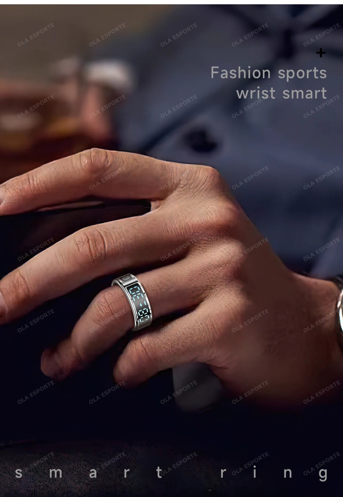 New 5ATM Waterproof Smart Ring