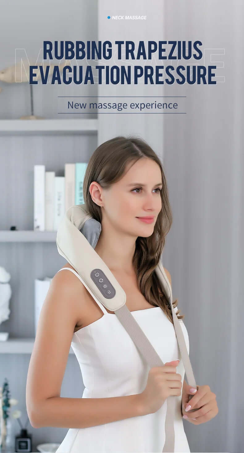 : Foreverlily Wireless Neck and Back Massager