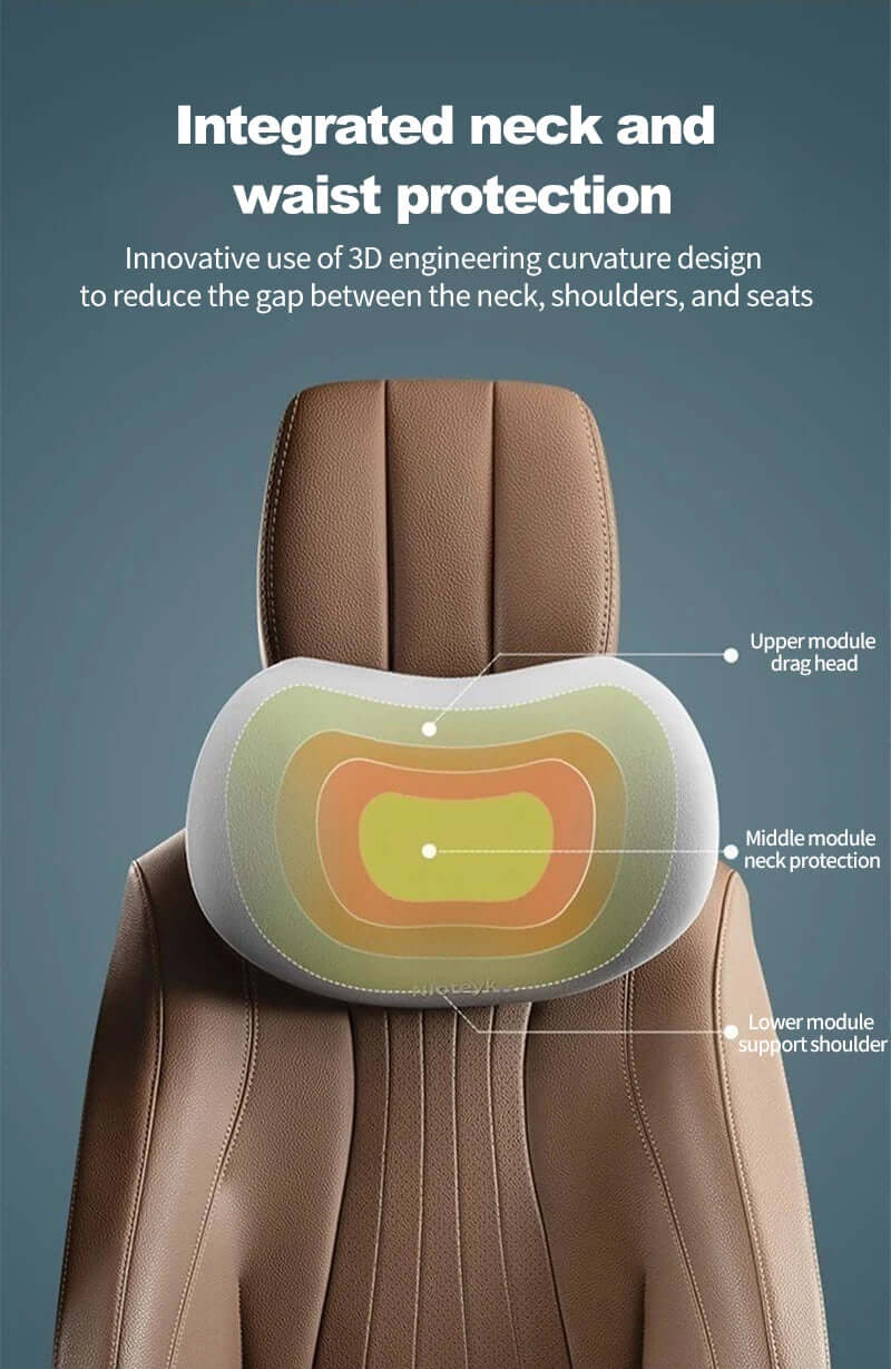 Lumbar Cushion Car Headrest