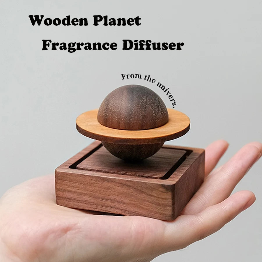 Wooden Jupiter-Shape Diffuser