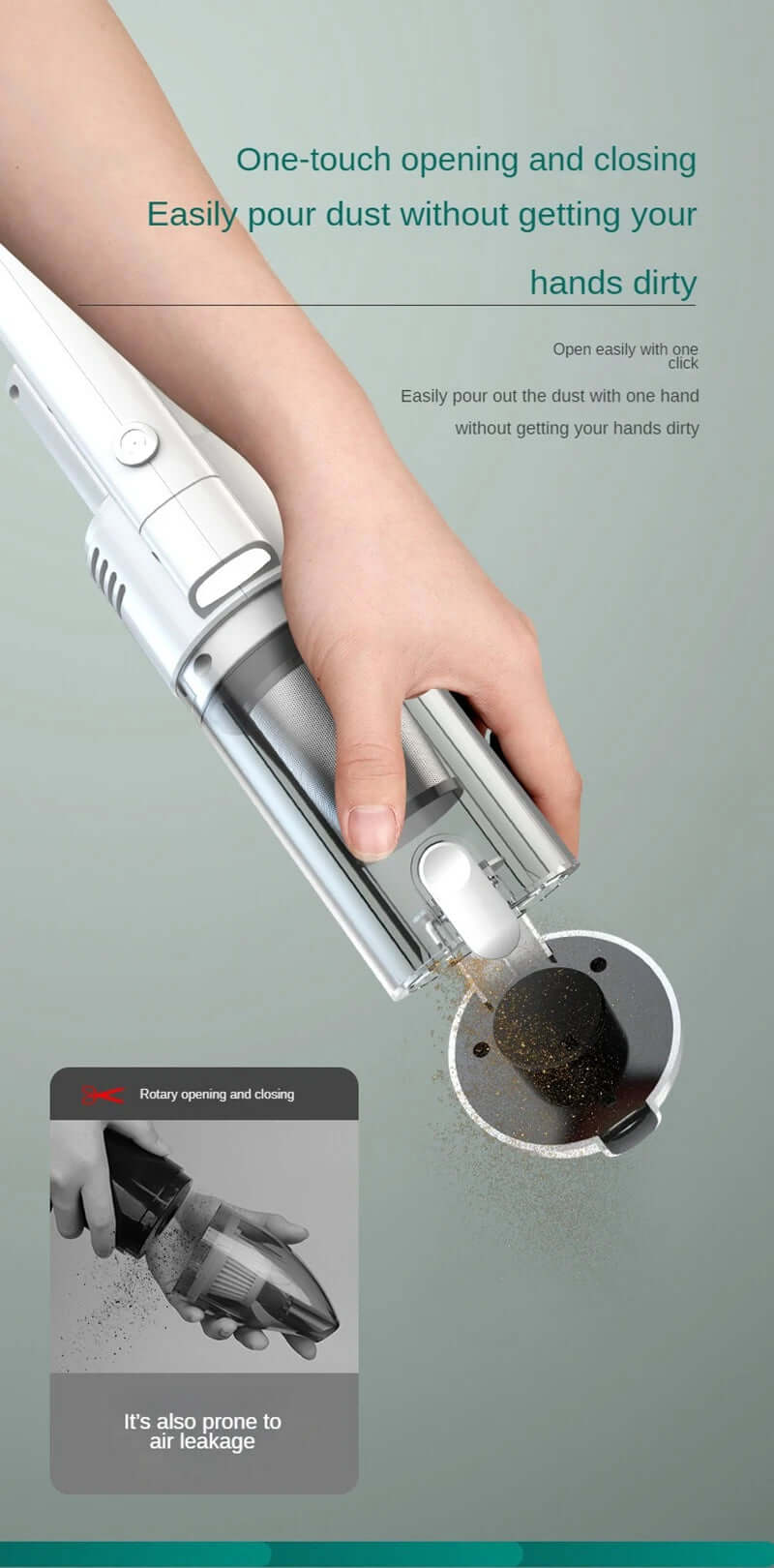 6500Pa Wireless Handheld Vacuum Cleaner