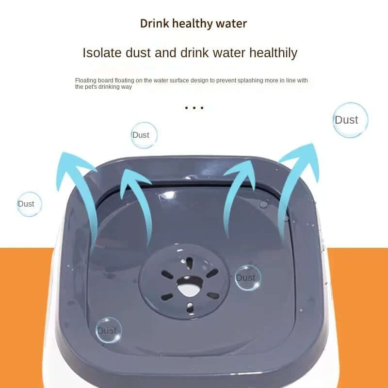 1pc Anti-Splash Water Bowl for Dogs and Cats