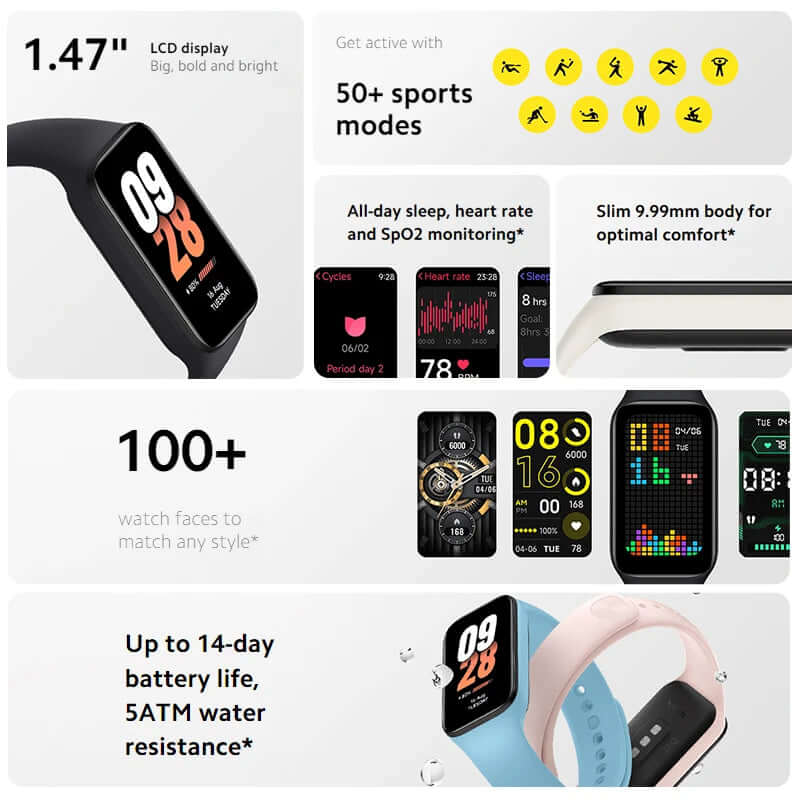 Xiaomi Smart Band 8 Active - Global Version