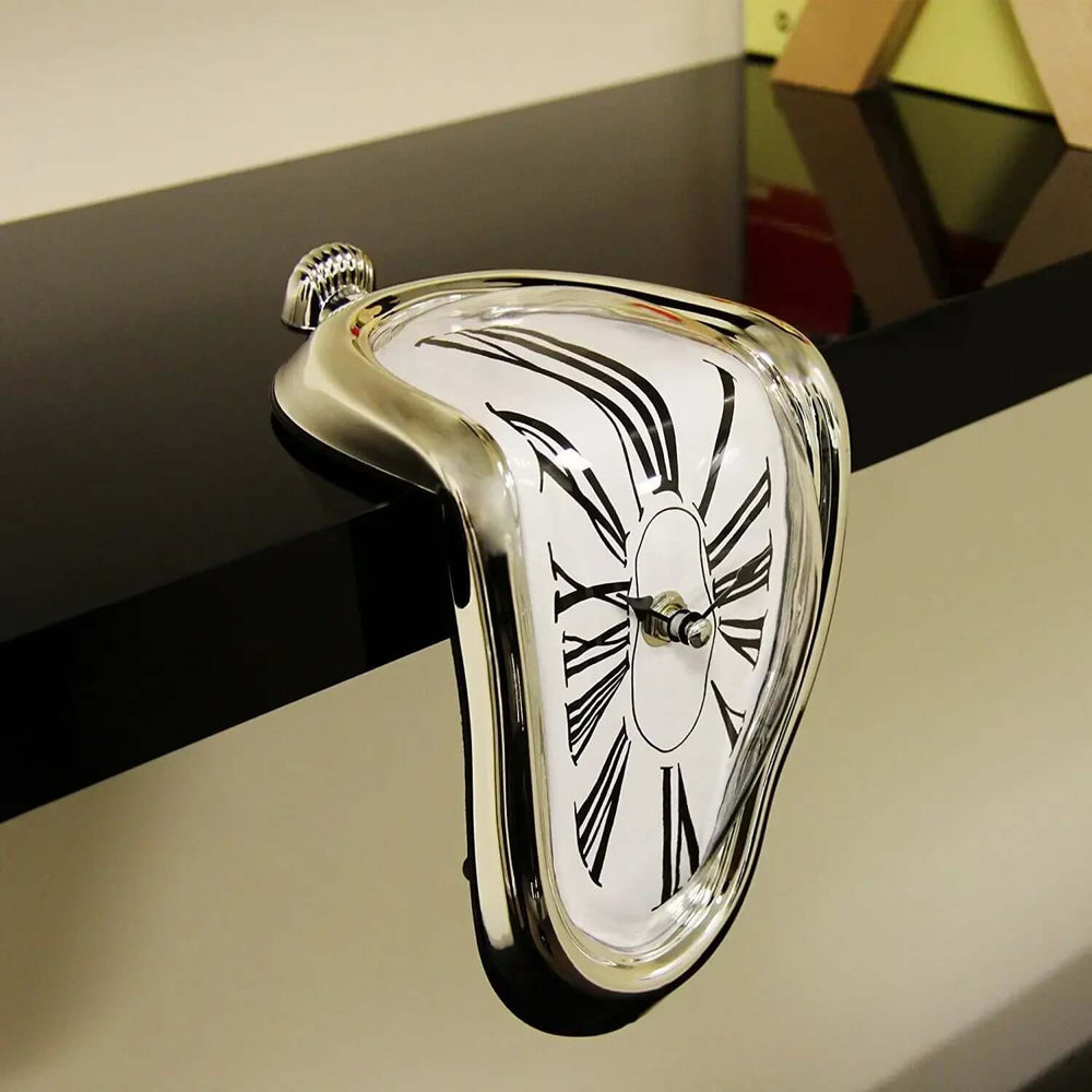 Surreal Melting Wall Clock – Inspired by Salvador Dali’s Iconic Style