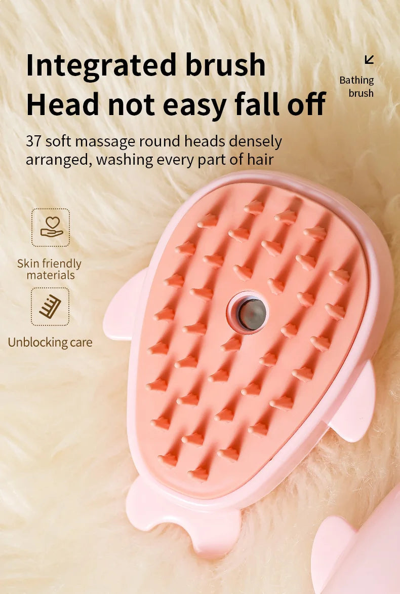 3-in-1 Electric Pet Grooming Brush