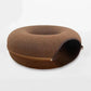 Donut Cat Bed & Interactive Tunnel