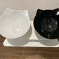 Non-Slip Double Cat & Dog Bowl with Stand