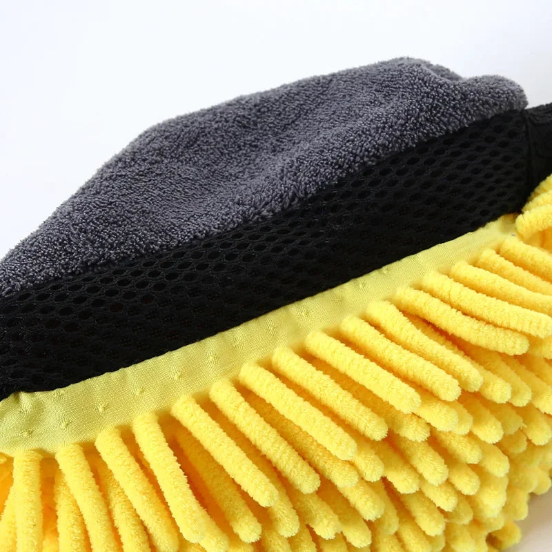 Soft Coral Wash Mitt for Car Cleaning