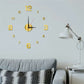 3D Luminous Frameless Acrylic DIY Wall Clock