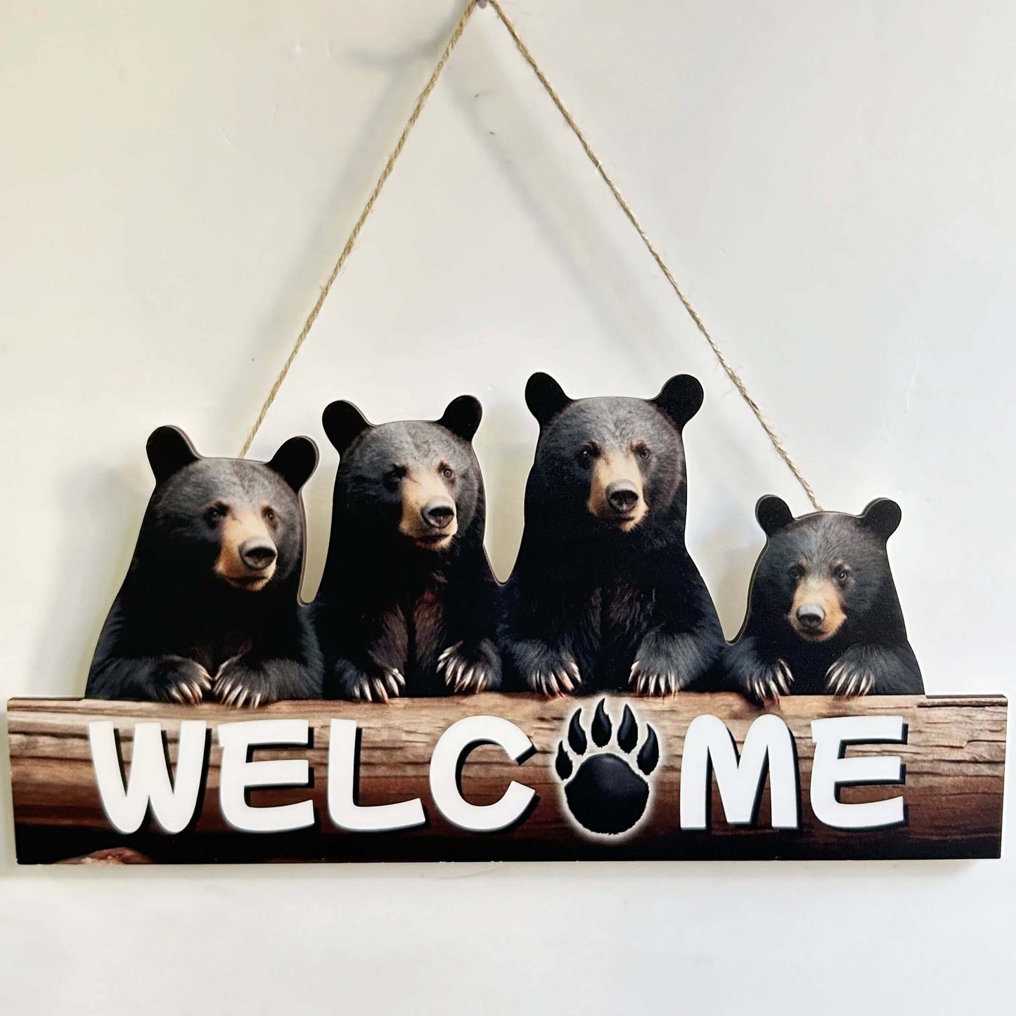 Wooden Inspirational Hanging Festive Decor