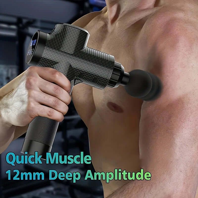 Fascial Massage Gun - Deep Tissue Percussion Massager for Muscle Relaxation