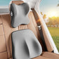 Car Memory Foam Headrest and Lumbar Support Set