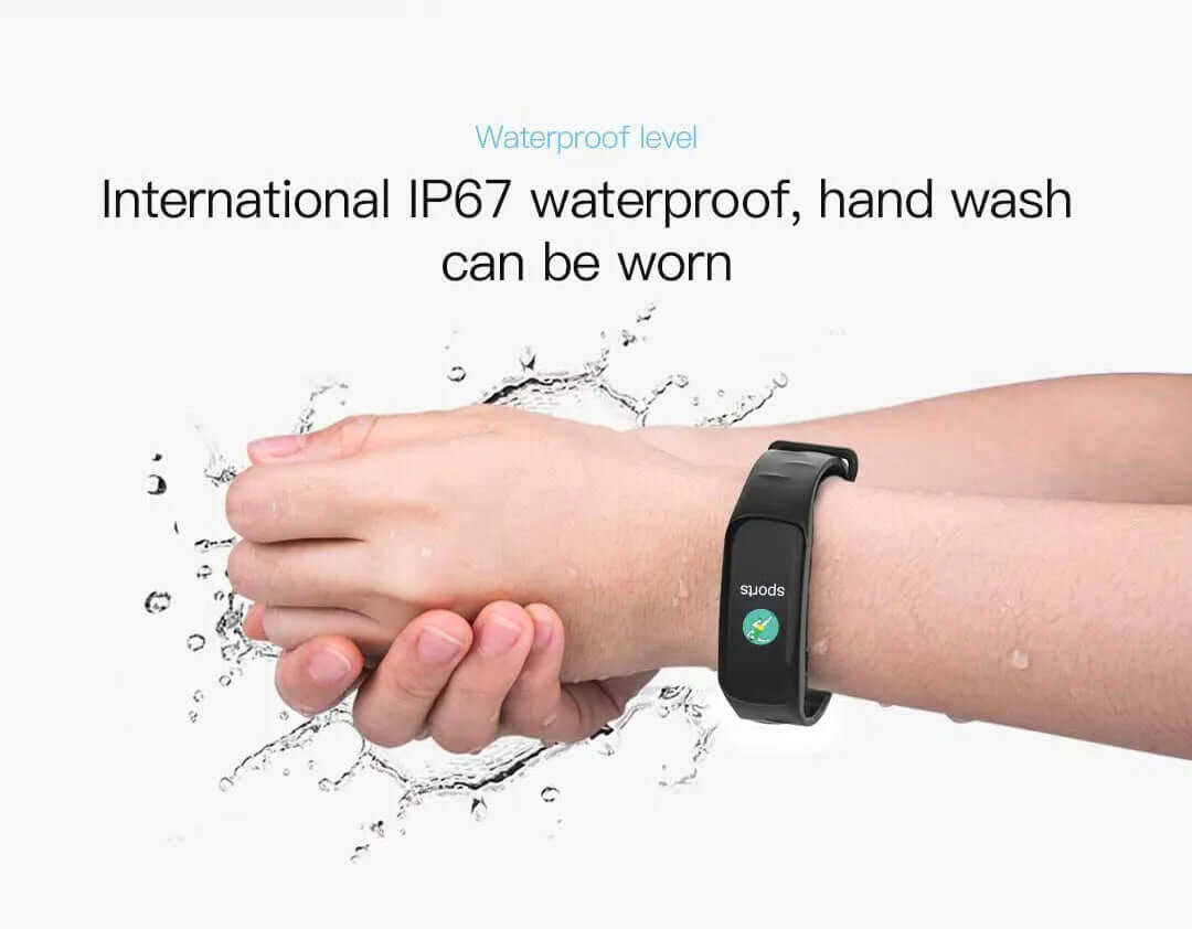 : C1 Smart Watch - Waterproof Fitness Tracker for Android & iOS